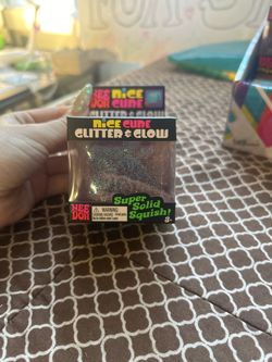 Brand new glitter glow NEEDOH SQUISHY