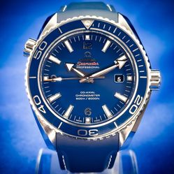 Omega Seamaster Planet Ocean 45.5mm Blue Complete Set 232.92.46.21.03.001