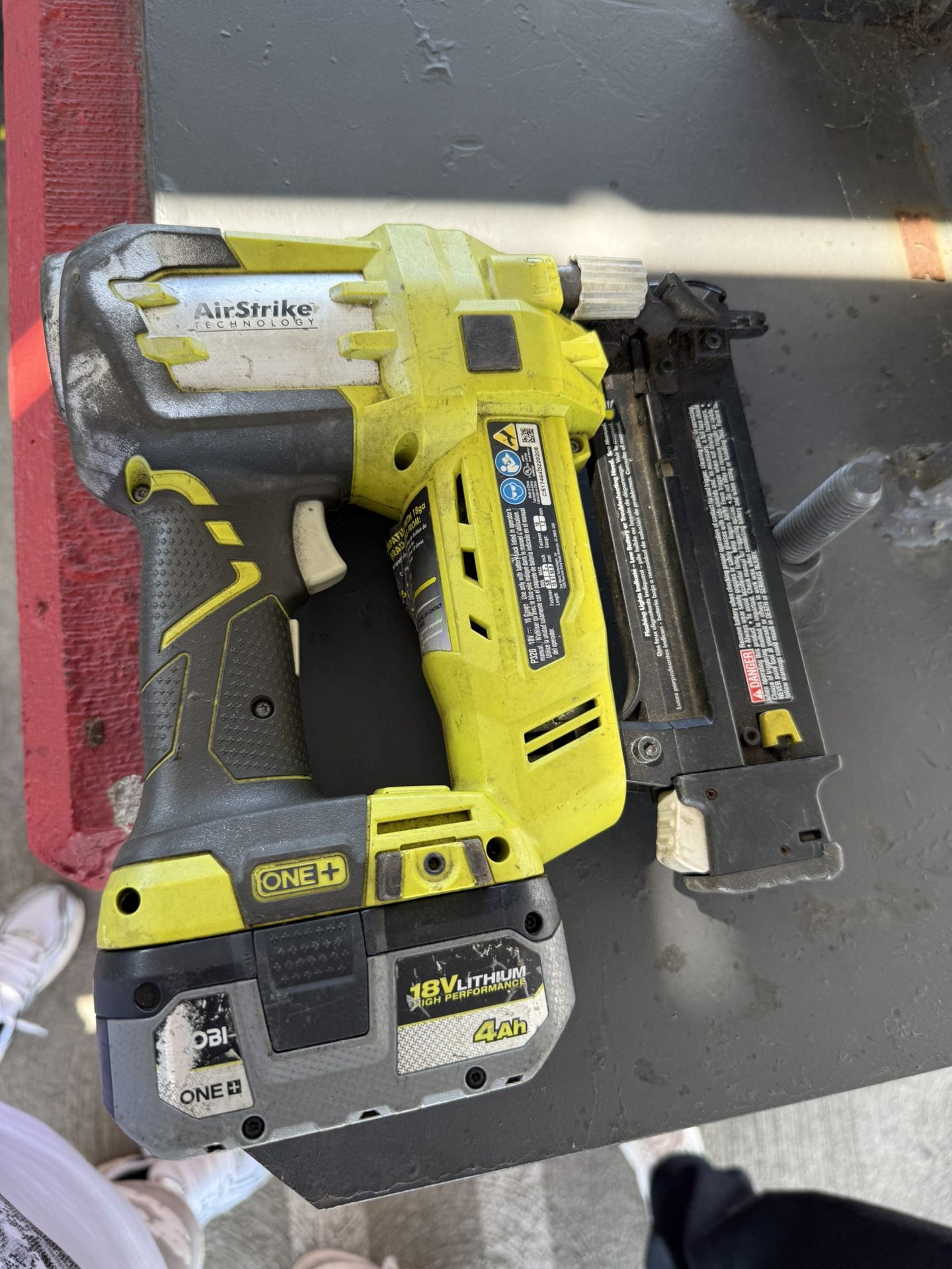 Nail Gun And Drill 
