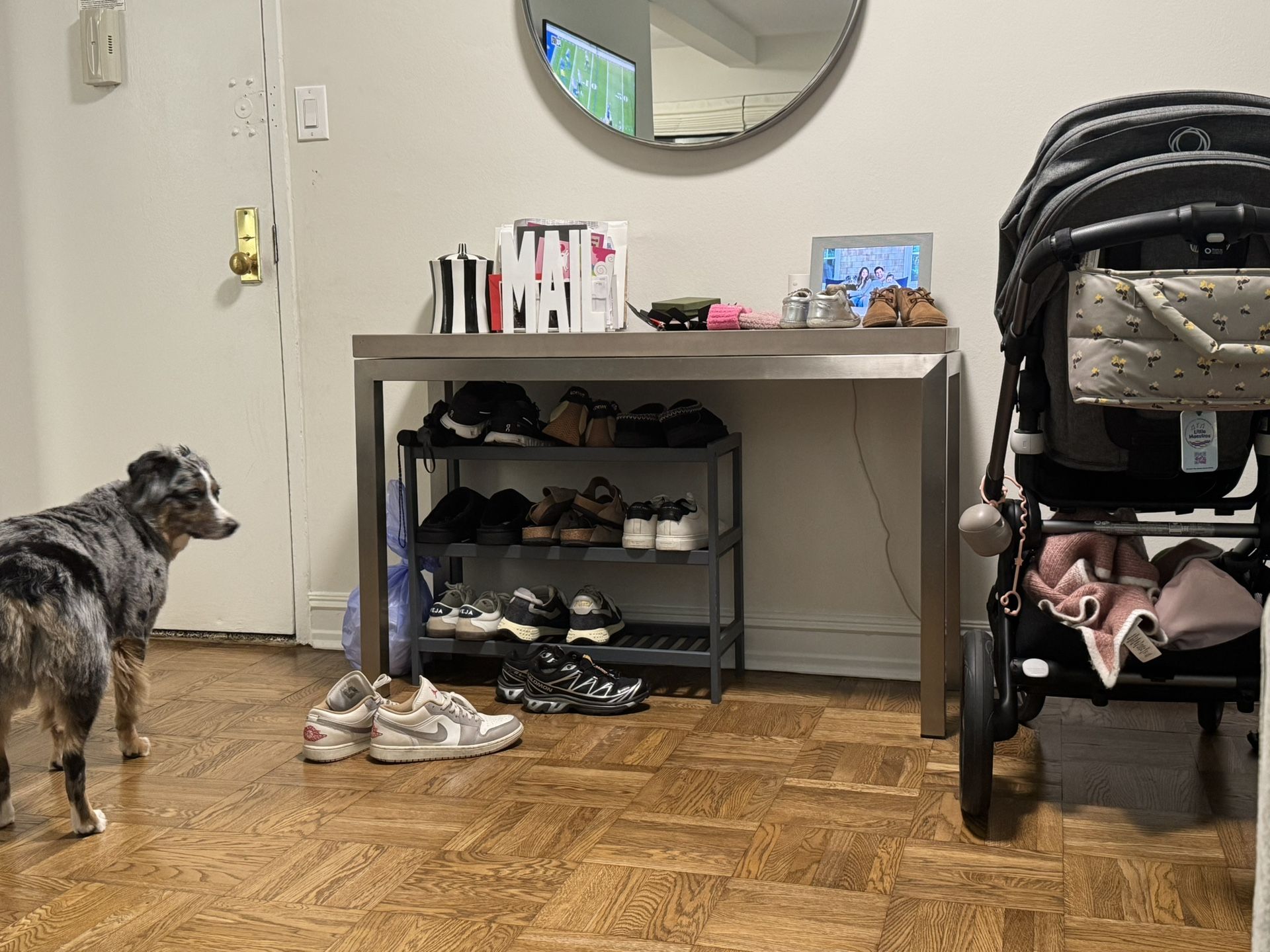 Crate & Barrel Console Table