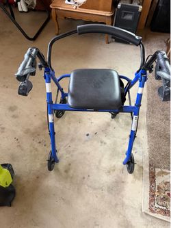 Walker with Seat