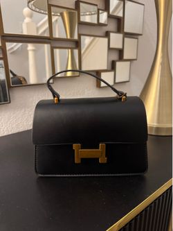 Black Designer Inspired Bag