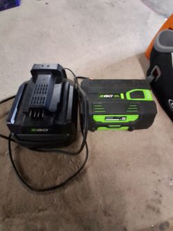 Ego 56v 4.0 amp battery / and charger