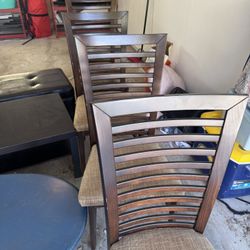 COFFEE TABLES AND DINING CHAIRS