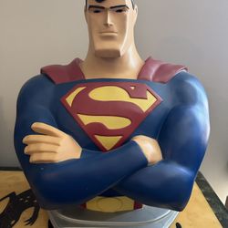 1997 Warner Bros. Studio Store exclusive Superman bust