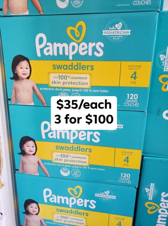 Pamper Swaddle Size 4