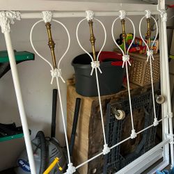 Iron Bed (Includes Side Rails)