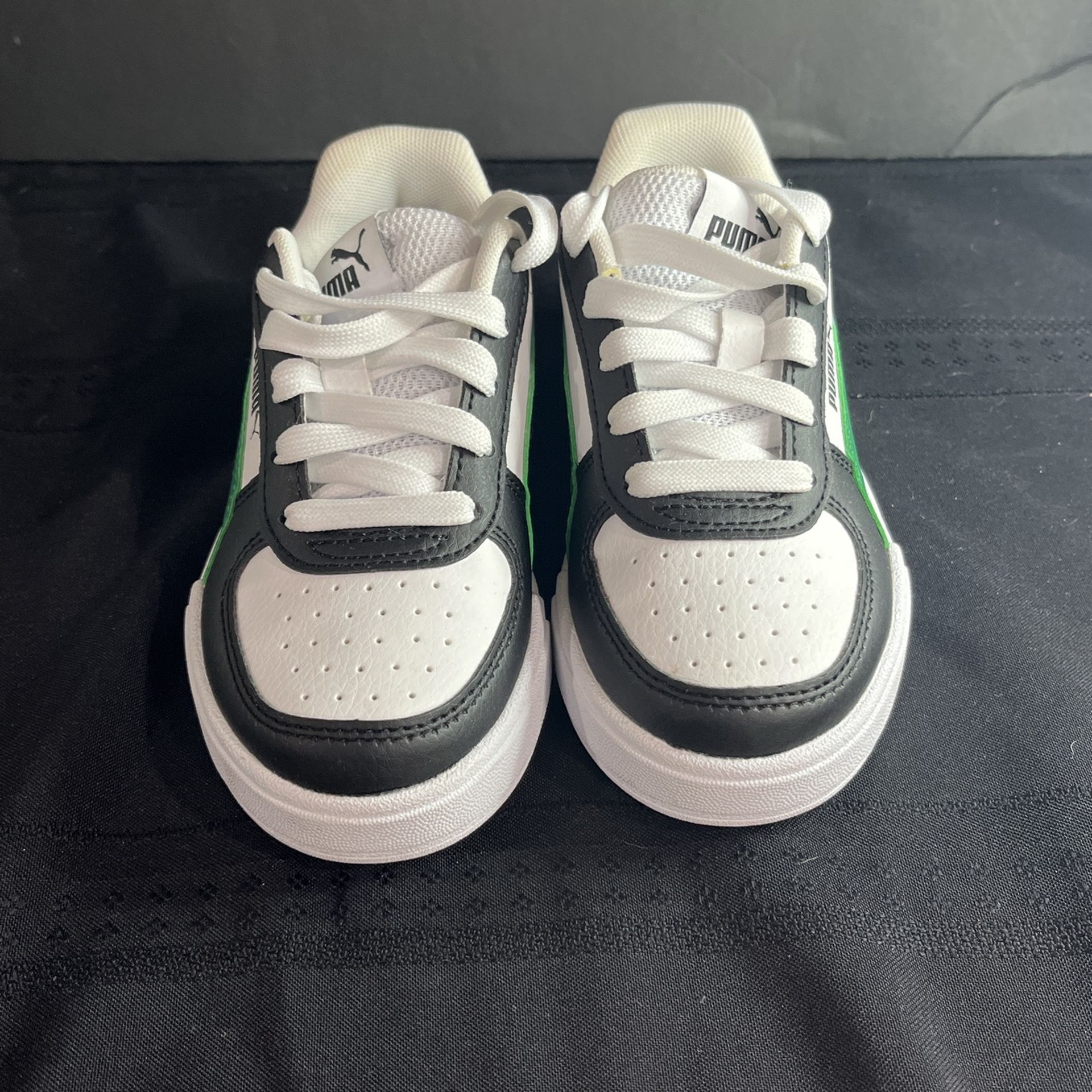 Puma 11c Boys The Caven 2.0 Black/White/Green
