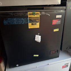 Black Chest freezer new