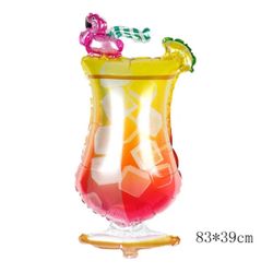 Large Tropical Themed foil Balloon for any occasion