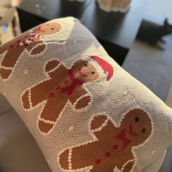 Ginger bread long pillow