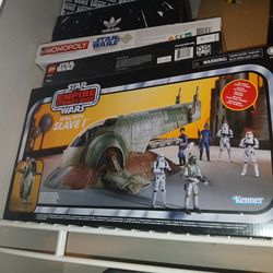 Star Wars The Vintage Collection Boba Fett's Slave I toy set