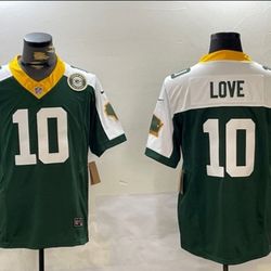 GREEN BAY PACKERS STITCHED FOOTBALL JERSEY 