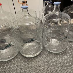 7 Glass 5 Gallon Water Bottles 💦💦💦💦