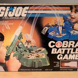 GI Joe :  Cobra Battle Game 1982  Vintage Board Game 