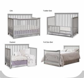 Convertible crib