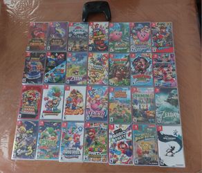 Nintendo Switch Games And Pro Controller 