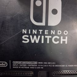 Nintendo Switch Console HAC-001 Only...works Great ...1 Game Included Zelda