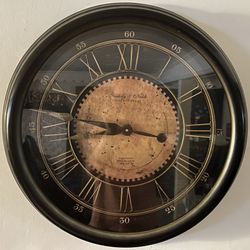 24-inch "Classic Villa" wall clock manufactured by Sterling & Noble Clock Company