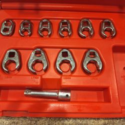Matco Tools metric crowfoot flare nut wrench set