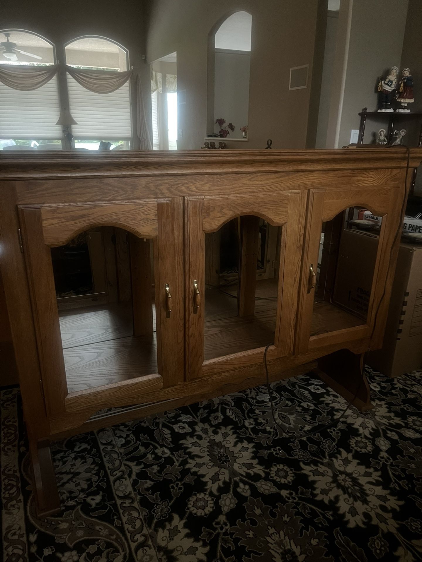 Oak China Cabinet