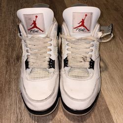 Nike Air Jordan 4 White Cement Size 11.5