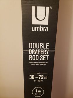 Double Drapery Rods