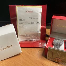 Cartier vvs moissanite bussdwn 