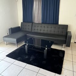 Futon, Center Table, Full Queen Bedroom Set