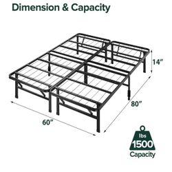 Queen Sized - Deluxe Bed Frame (SmartBase)