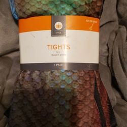 Mermaid print Tights 
