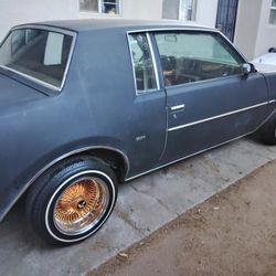 Selling My 1980 Buick Regal On 13th Ghost Spokes Chrome Trim Runs Great Starts Right Up Ready For Paint