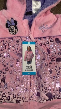 Minnie Mouse plush girls jacket