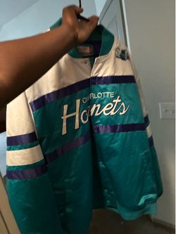 Charlotte hornets varsity jacket