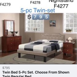 Set & Pick Your Twin Bed 