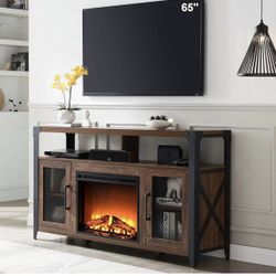 Tv Stand With Fire Place