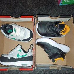 Infant Jordans and Nike Shoes Size 4c