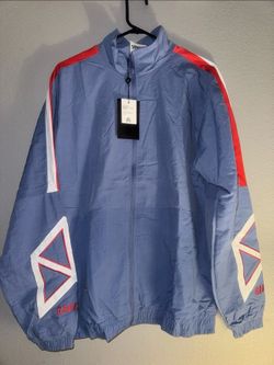 Raw gear blue wind breaker jacket