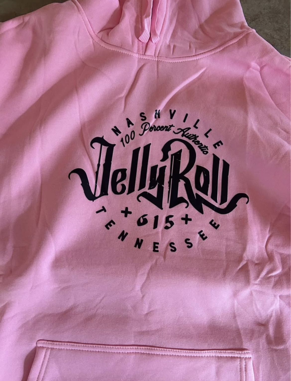 New XXL Pink Jelly Roll Nashville Sweatshirt