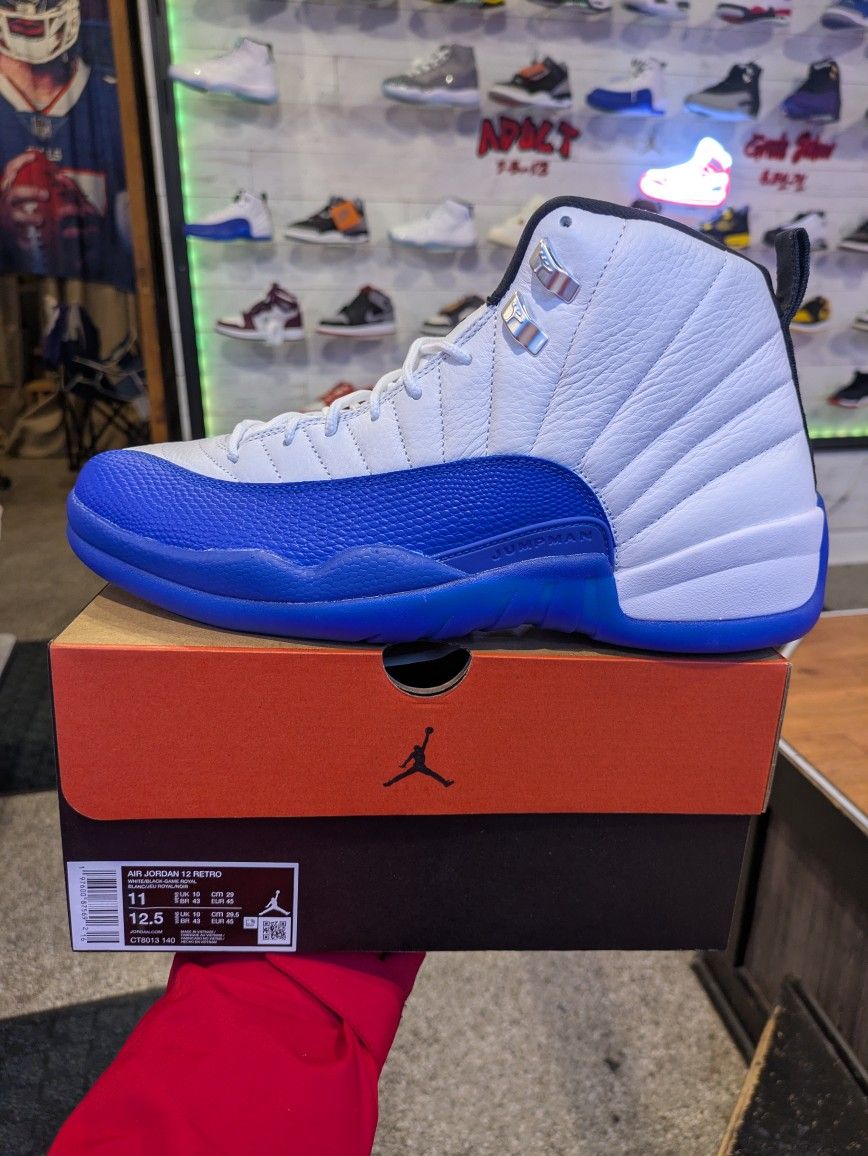 Jordan 12 Retro Blueberry Sizes 11.5