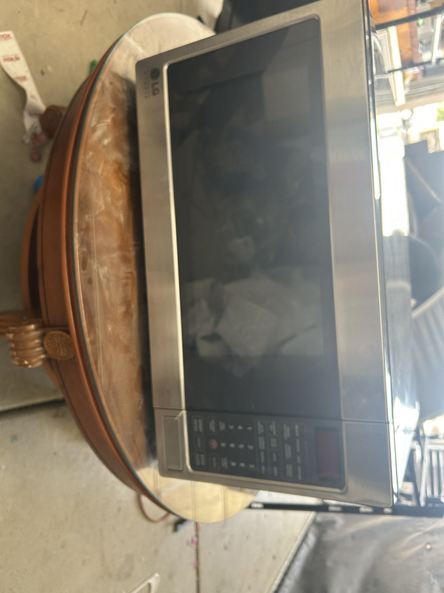 LG Microwave Stainless Steel Lg Capacity