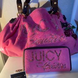 Large Pink Juicy Couture Bag