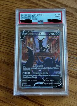 *PSA 9* Pokémon Umbreon V 2021 Evolving Skies 189/203 Ultra Rare Holo