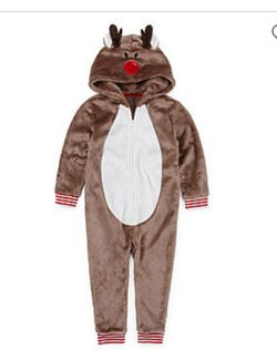 Rudolph Reindeer Fleece Sleeper