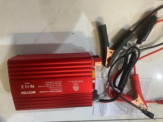 Bestek 500W DC to AC Car Power Inverter
