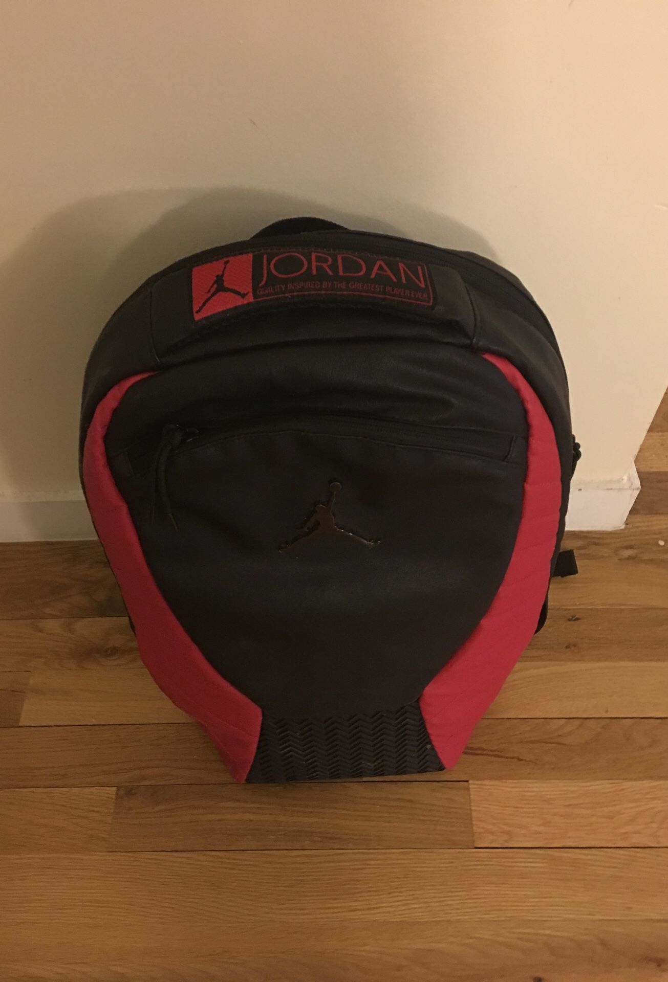 Jordan backpack red an black