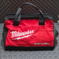 Milwaukee M12 Fuel 13" x 10" x 9 Canvas Tool Bag Case M18