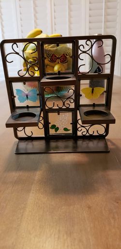 Butterfly candle holder