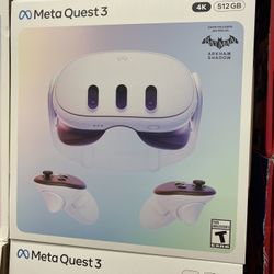 Meta Quest 3 4K / 512 GB With Arkham Shadow Game Included