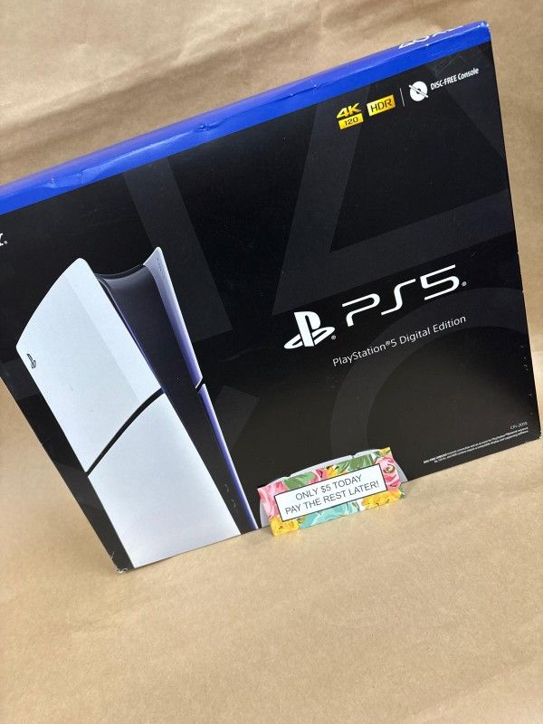 Playstation 5 PS5 Gaming Consoles New - Only $1 Today Pay The Rest Later!